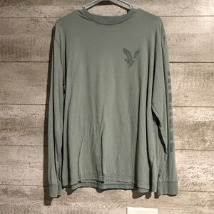 Men's American Eagle Super Soft Pale Green Long Sleeve Shirt sz. Lg